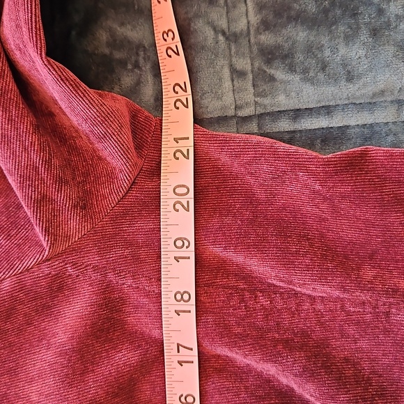 Merlot Corduroy Shacket | Vintage Americana Barn Chore Jacket| Sz. L - Picture 11 of 11